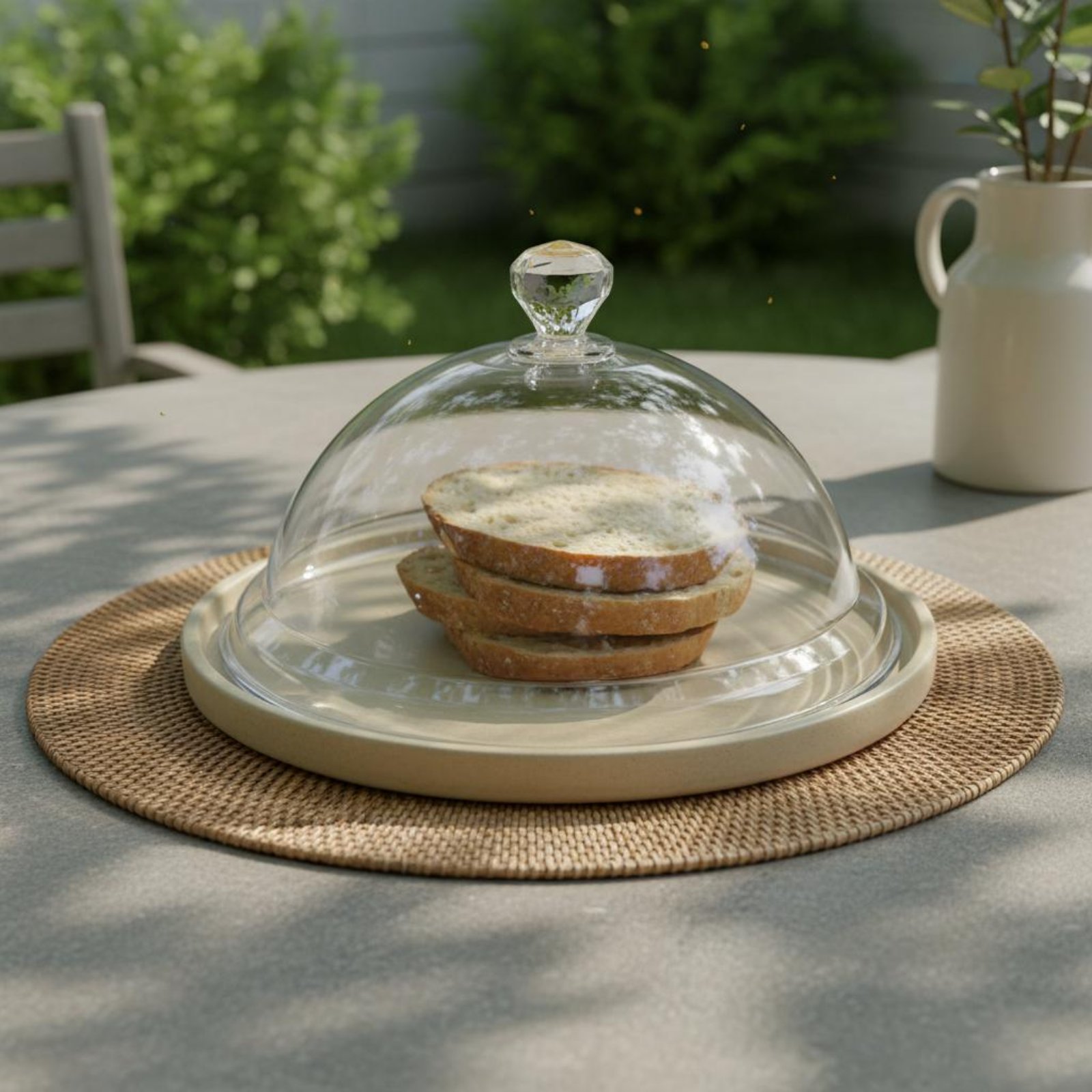 Plastic Dome Clear - Gıda Koruyucu Toz Geçirmez Şeffaf Kek