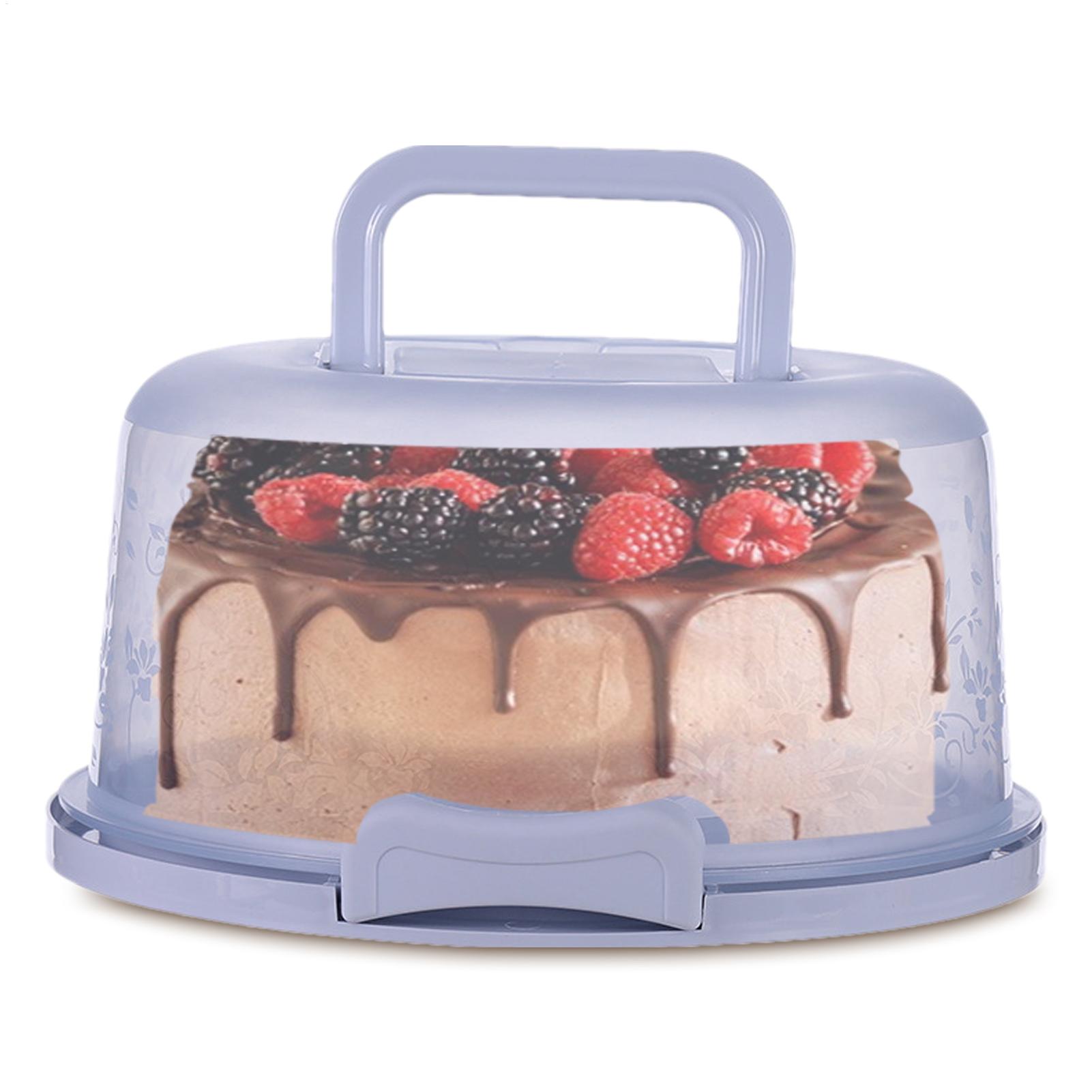 Plastic Dome Clear - Kek Kabı Kapaklı Kek Kapları Şeffaf