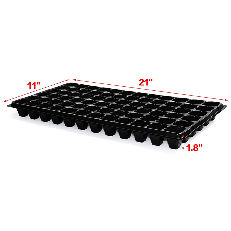 Propagation Tray 72 - Starter10 Paket Tohum Tepsisi, Drenaj Delikli