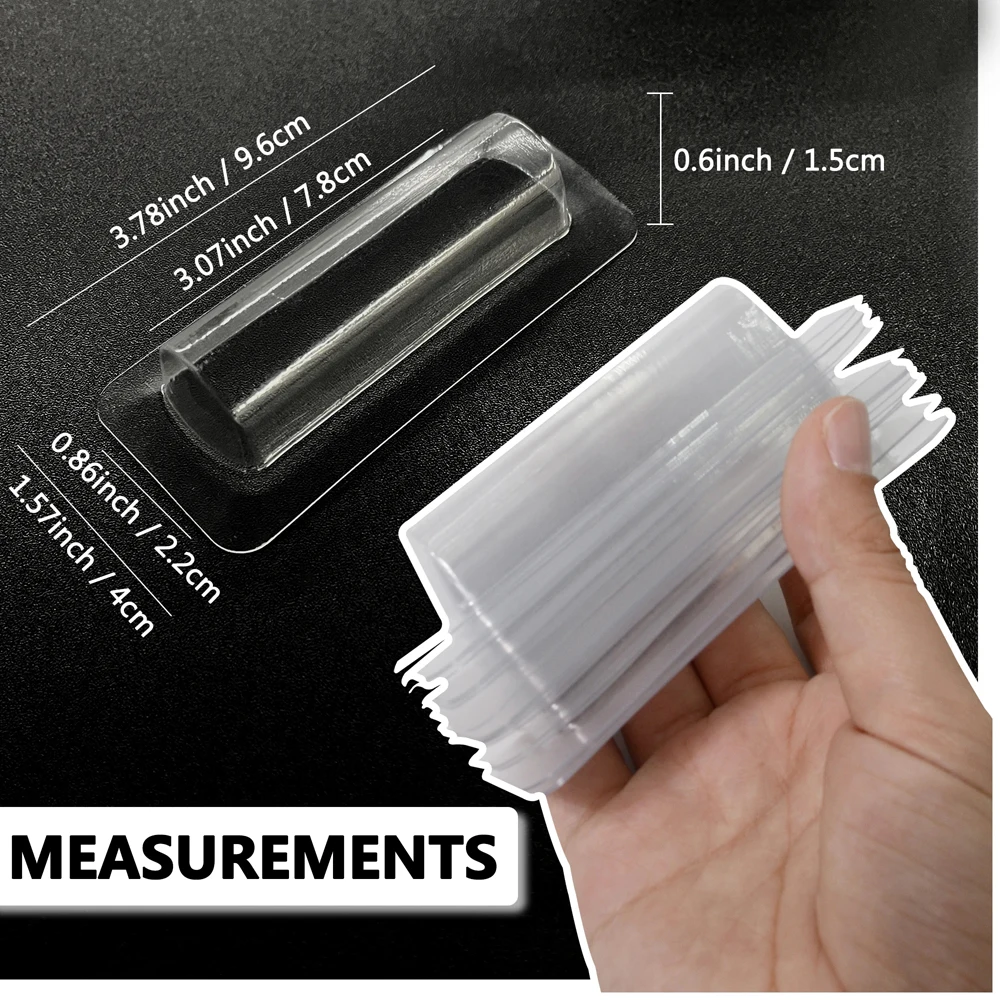50/100 adet Para kart tutucu E - Plastic Dome Clear incelemesi ve fiyatı