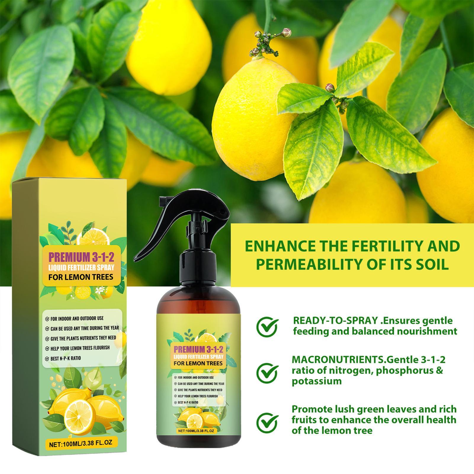 100ml Limon Ağacı Gübresi Yapr - Root Stimulator Liquid incelemesi ve fiyatı