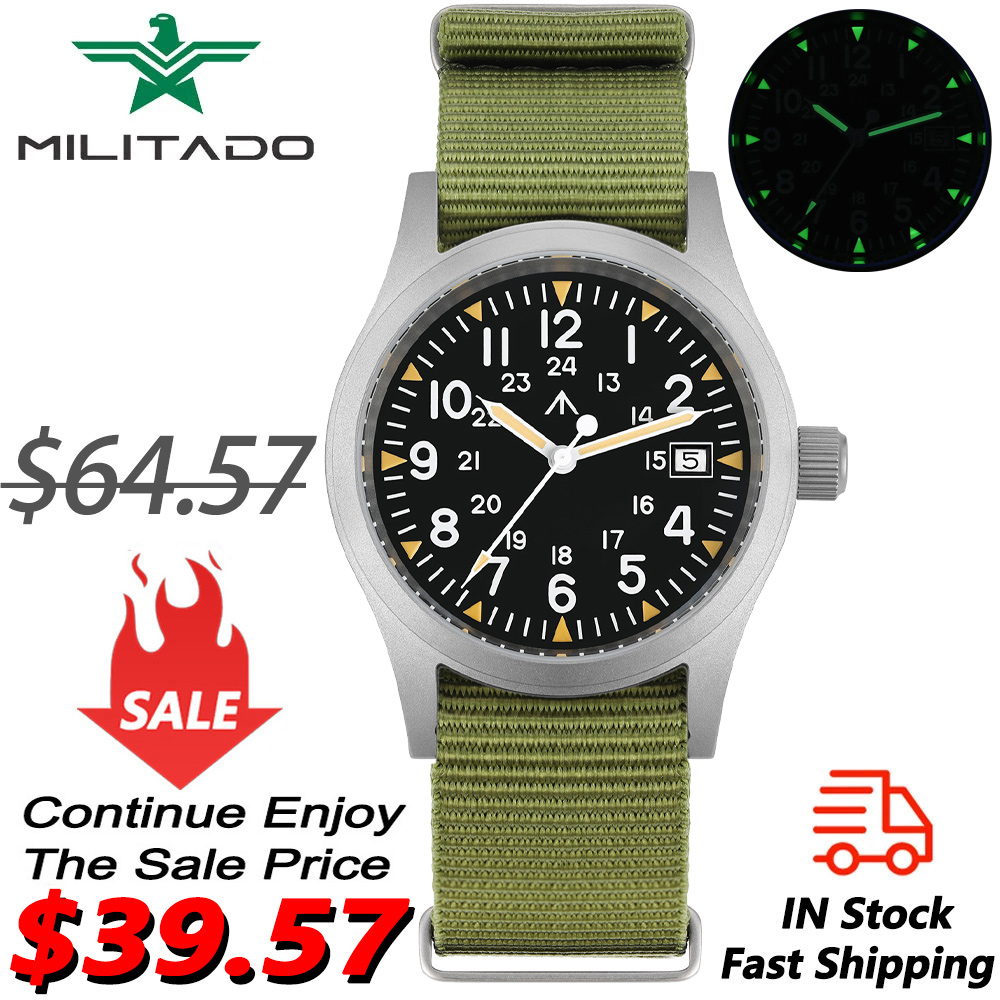 Militado ML05 Askeri Saat Rond - Plastic Dome Clear incelemesi ve fiyatı