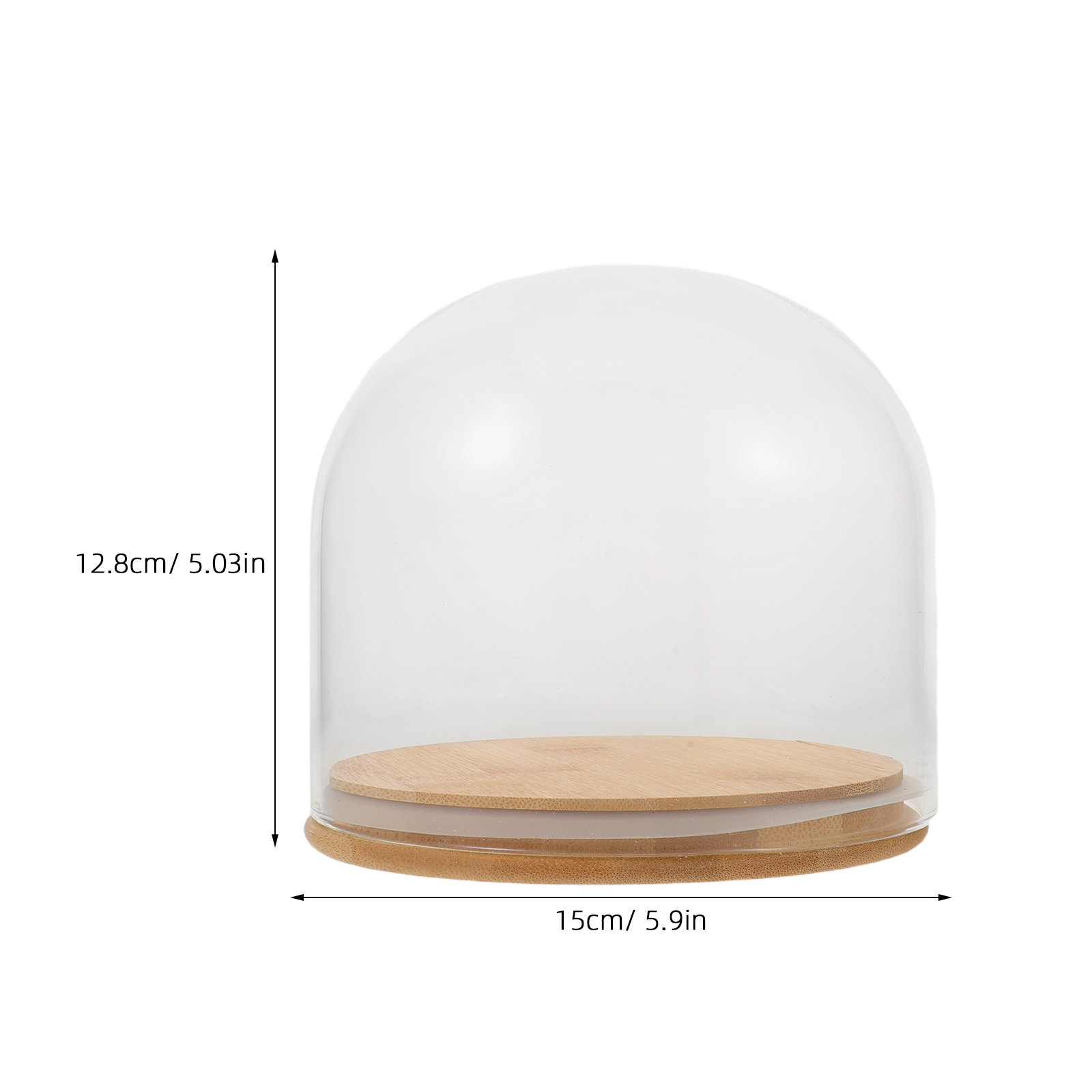 Sızdırmaz Bambu Tabanlı Şeffaf - Plastic Dome Clear incelemesi ve fiyatı