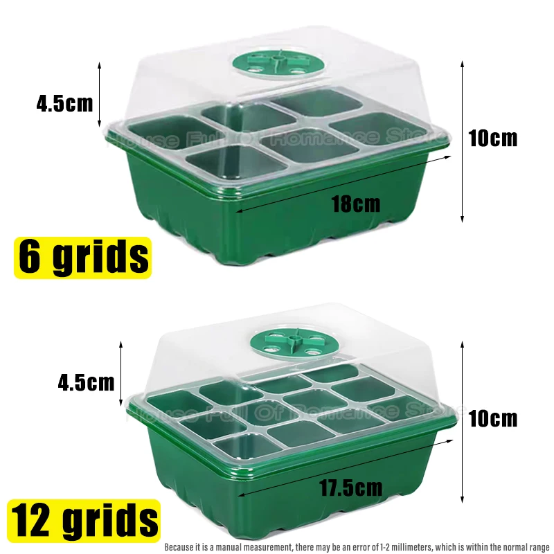 6/12 Bölmeli Yetiştirme Başlan - Humidity Dome Kit incelemesi ve fiyatı