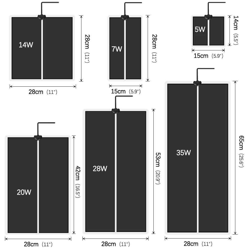 35W-5W Tohumlar Fideleri Bitki - Heat Mat Seedling incelemesi ve fiyatı