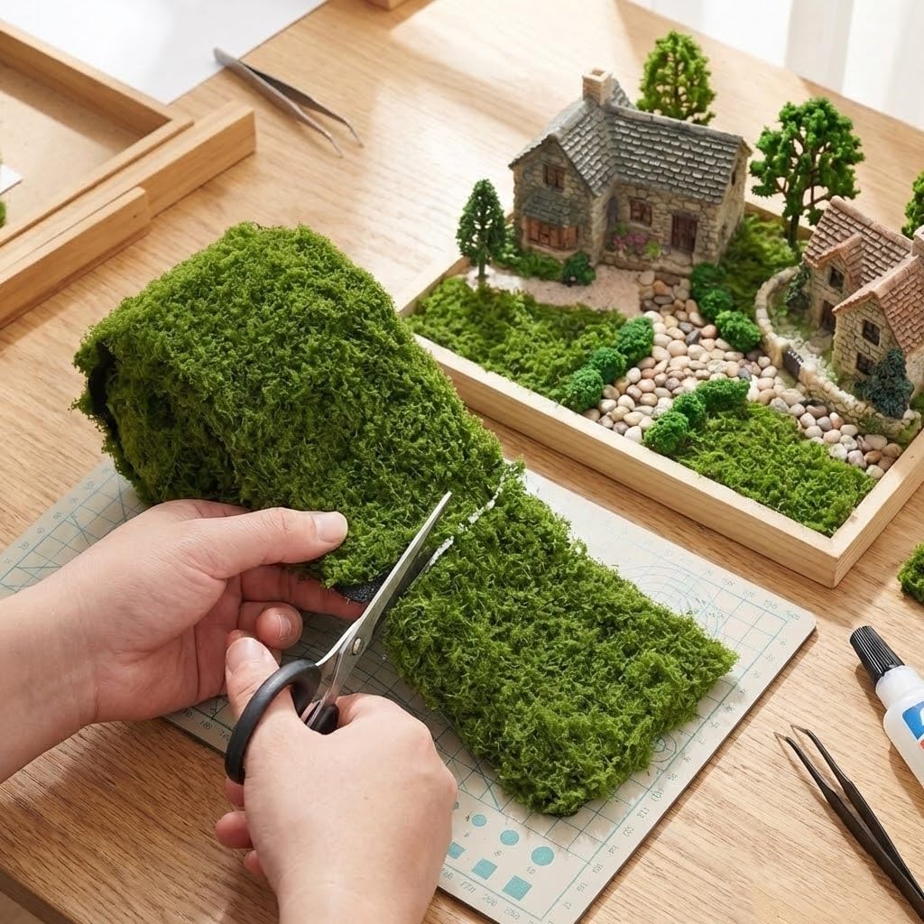 Yapay Yosun Masa Örtüsü Koyu Y - Sphagnum Moss Dry incelemesi ve fiyatı
