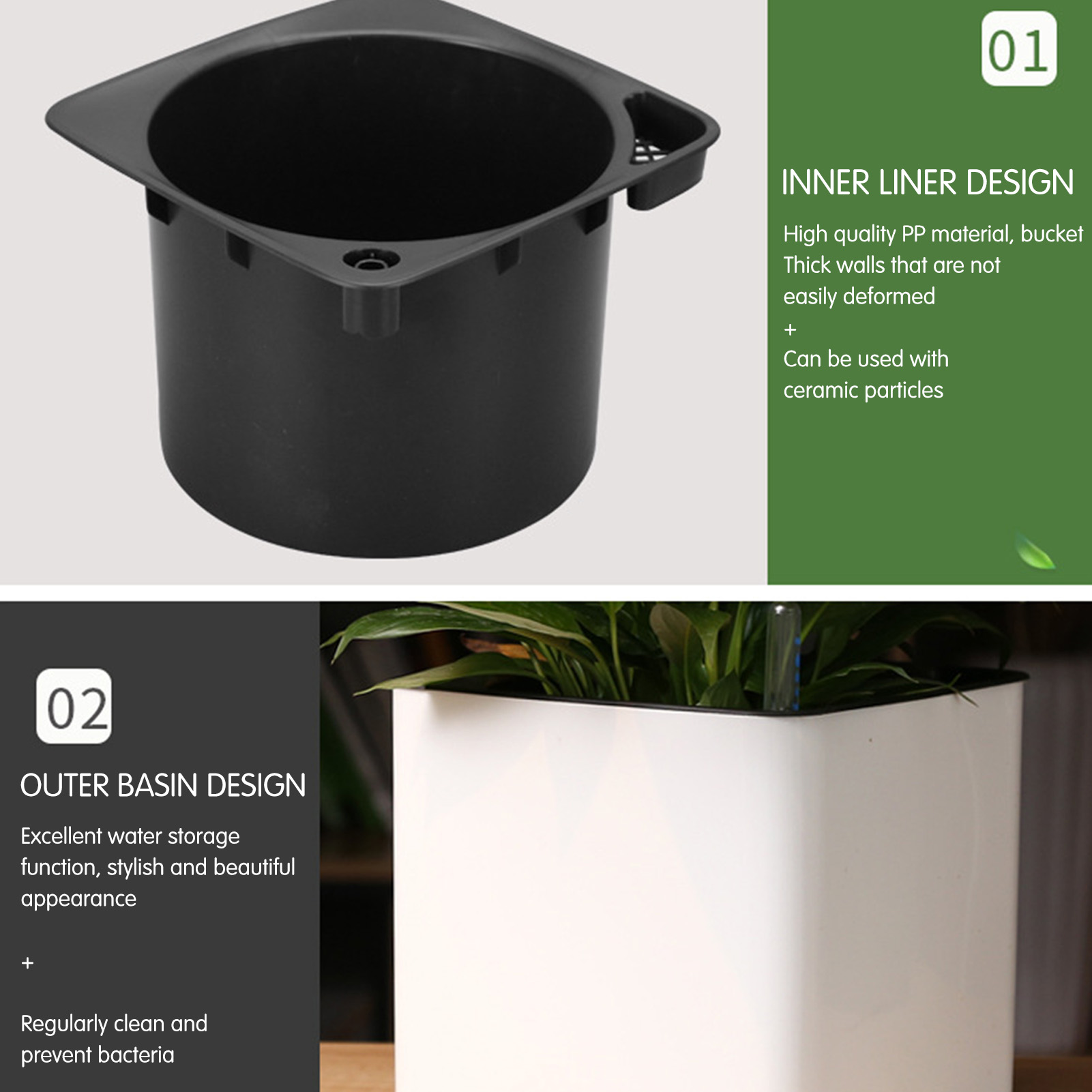 Kendi Kendine Sulayan Saksı Su - Self Watering Insert incelemesi ve fiyatı