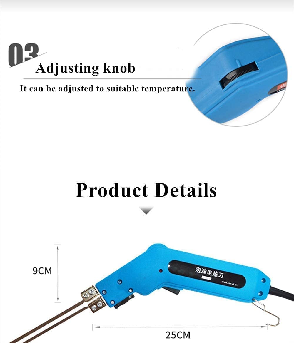190W DIY Elektrikli Sıcak Bıça - Cutting Board Foam incelemesi ve fiyatı