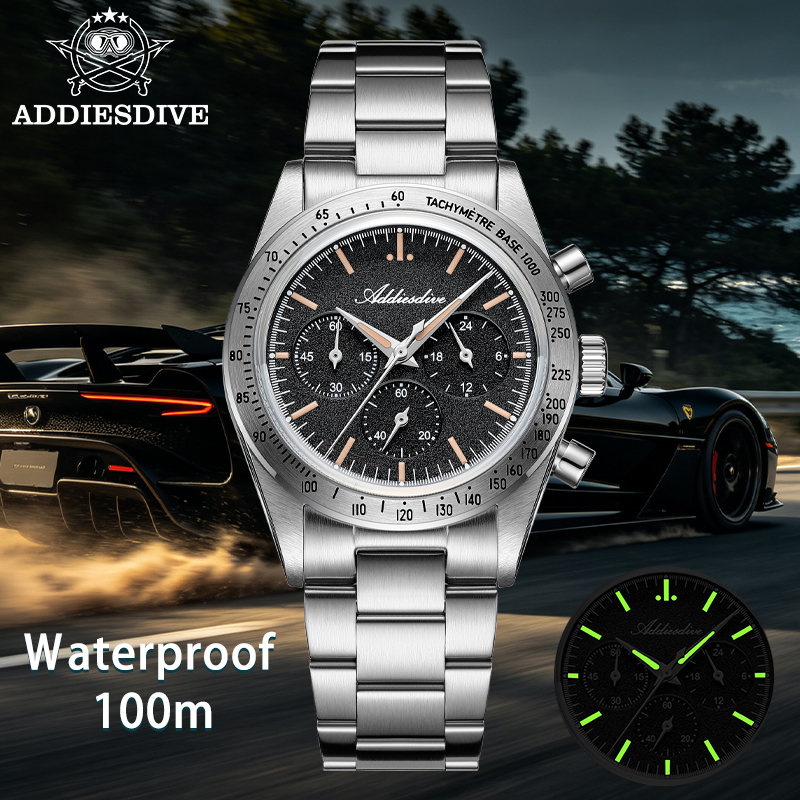ADDIESDIVE 0S20 Kronograf Kuva - Plastic Dome Clear incelemesi ve fiyatı