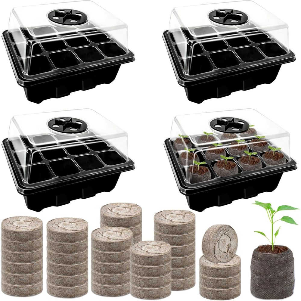 4'lü Paket Tohum Başlangıç ​​T - Peat Pellet Tray incelemesi ve fiyatı