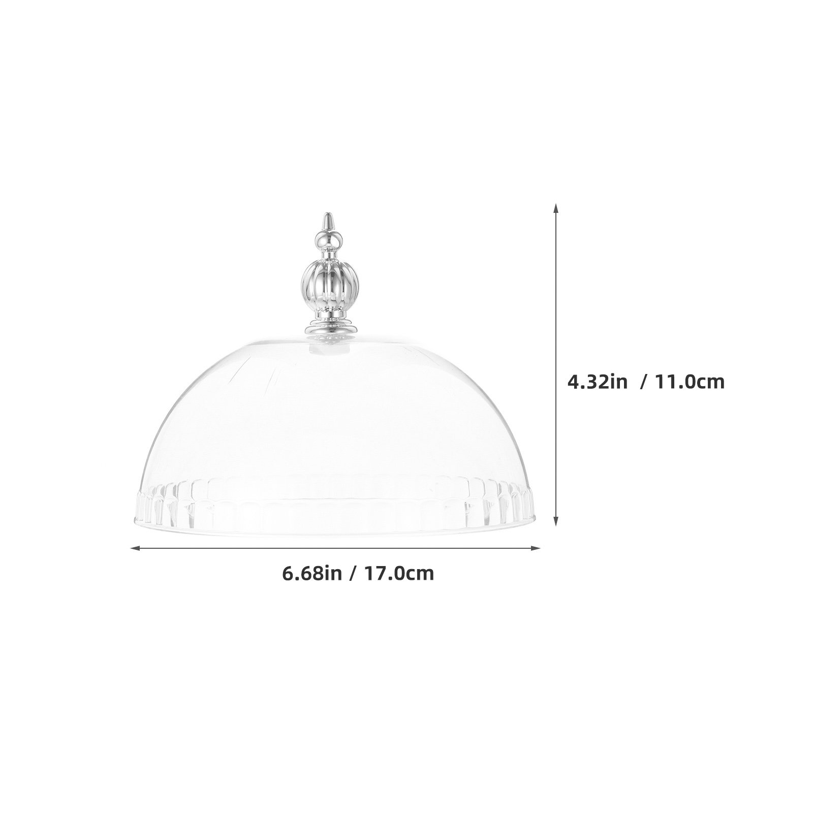 Şeffaf Plastik Pasta Kubbesi K - Plastic Dome Clear incelemesi ve fiyatı