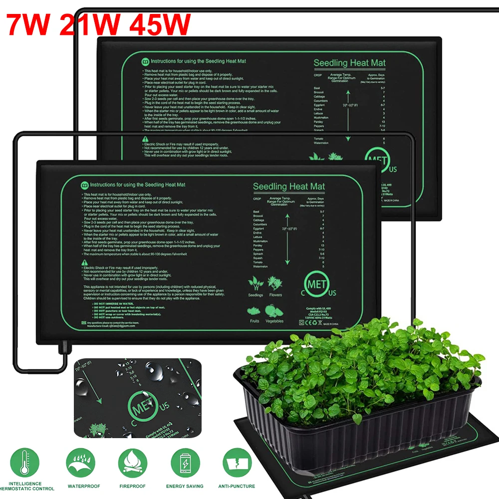 10/25/50CM Fide Isıtma Matı İç - Heat Mat Seedling incelemesi ve fiyatı