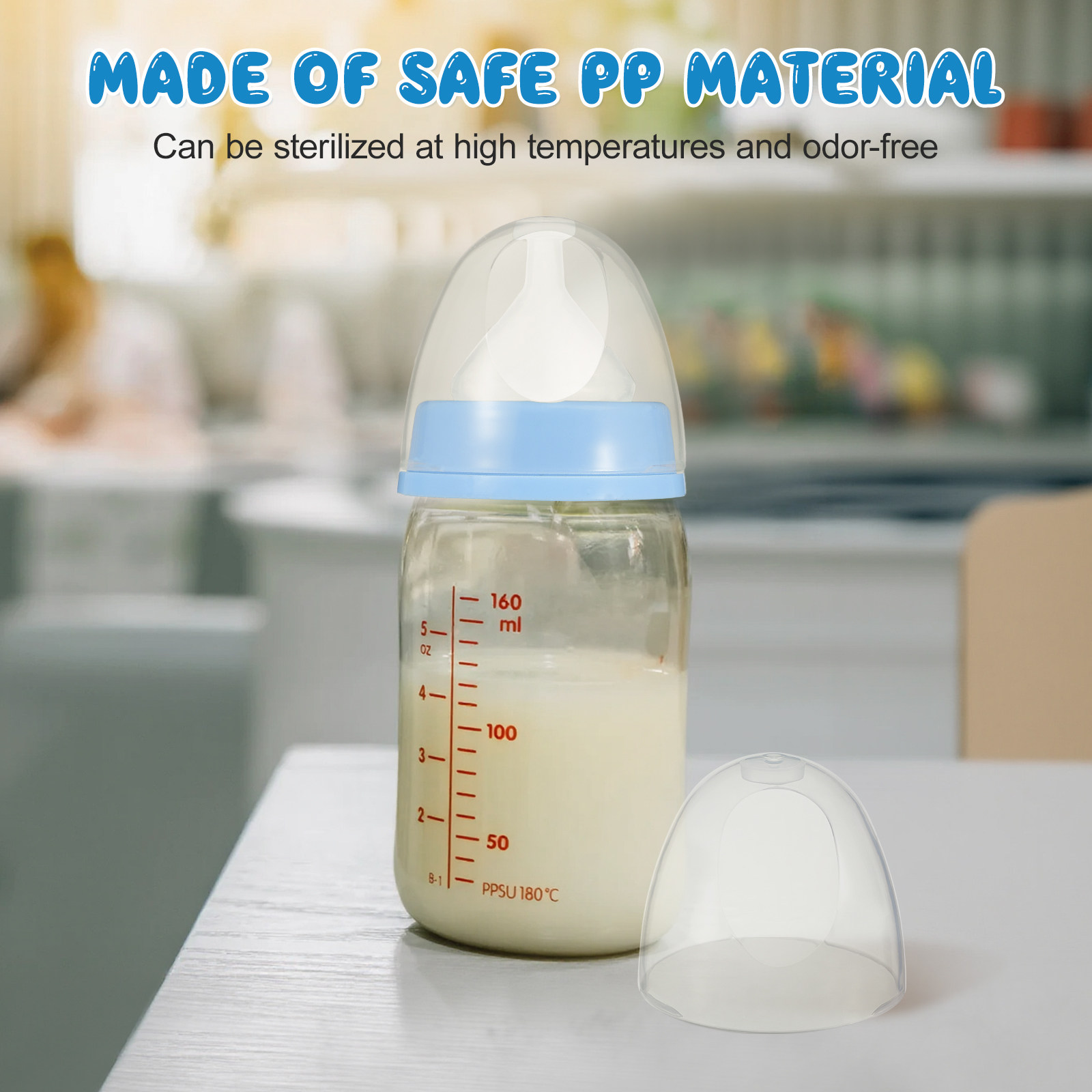 Yedek Plastik Biberon Kapaklar - Plastic Dome Clear incelemesi ve fiyatı