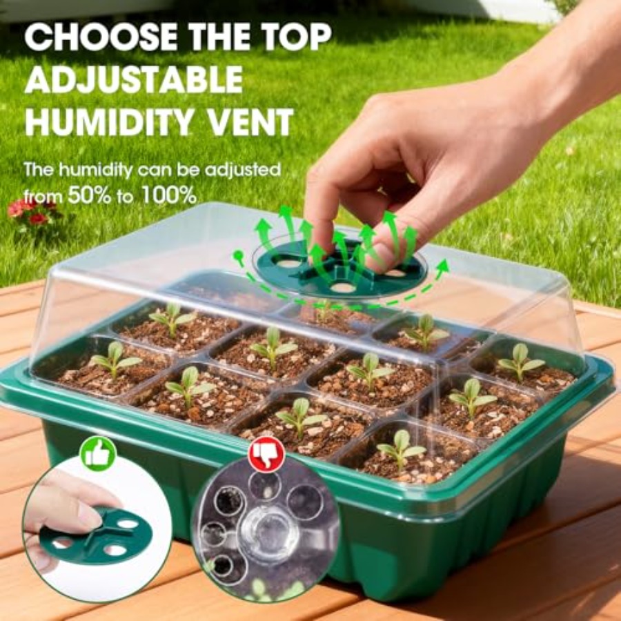 5'li Paket Nem Kubbeli Tohum B - Humidity Dome Kit incelemesi ve fiyatı